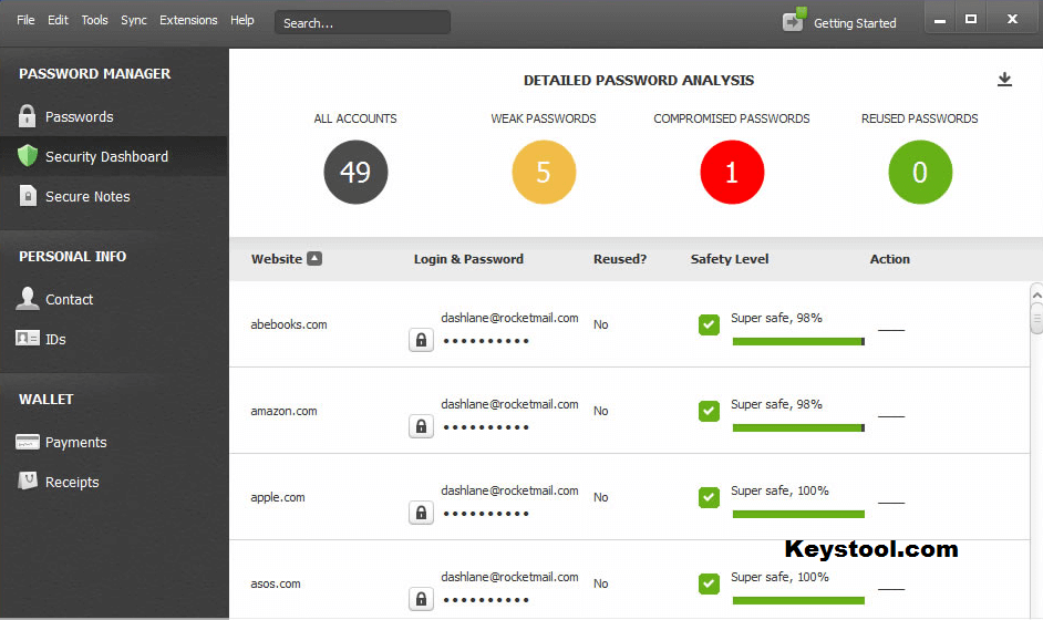 Dashlane Key