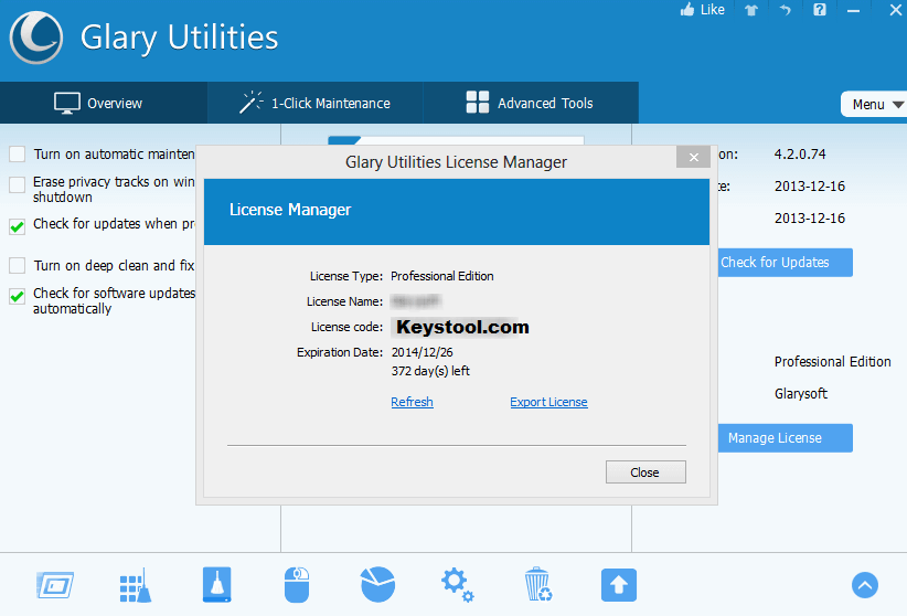 Glary Utilities Key