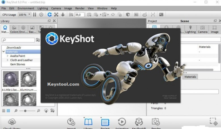 keyshot student features