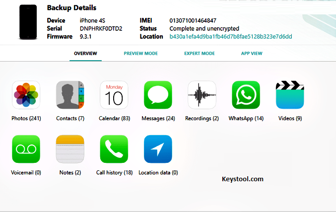 iphone backup extractor free registration key