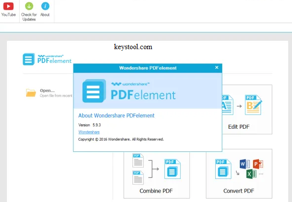 Wondershare PDFelement Key 